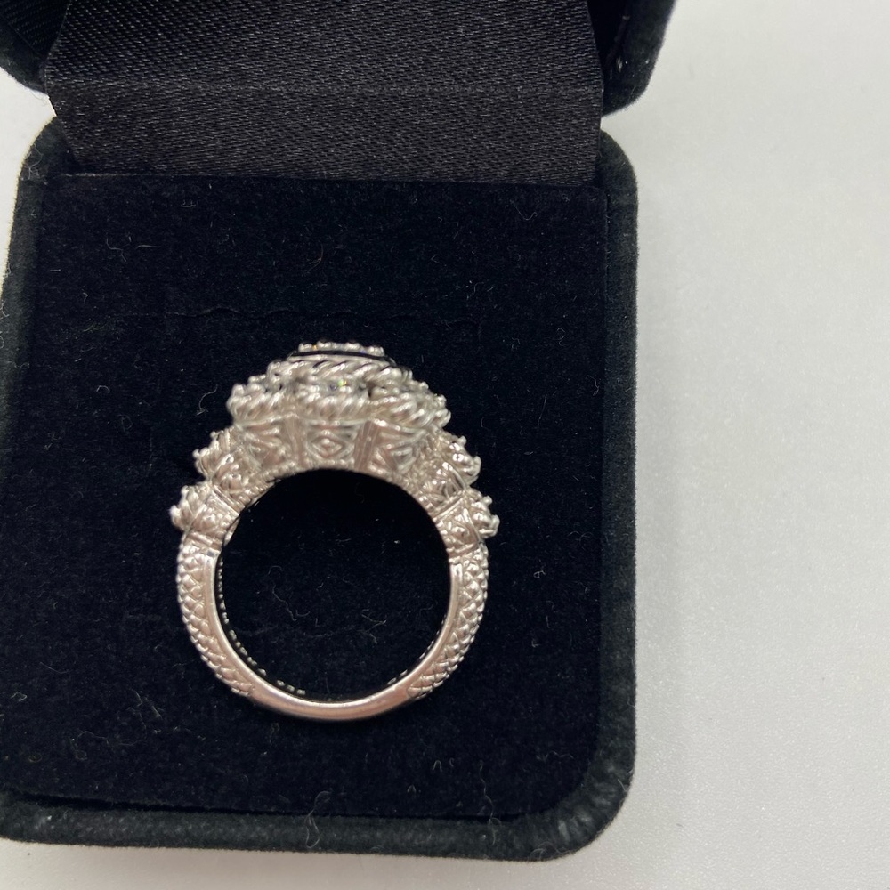 Judith Ripka sterling silver ring - Picture 13 of 13